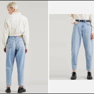 Levi’s high loose tapered jeans size 26